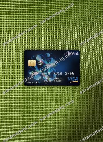 Côte d'Ivoire Citi bank visa card photolook front